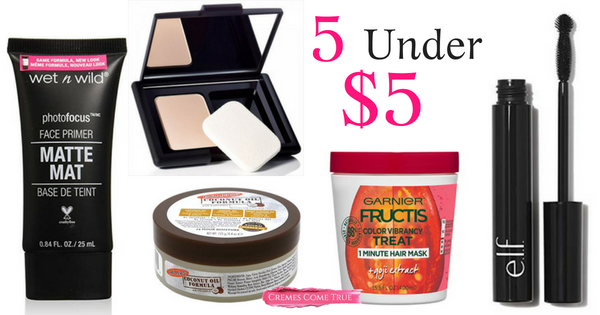 5 Makeup Favorites Under $5