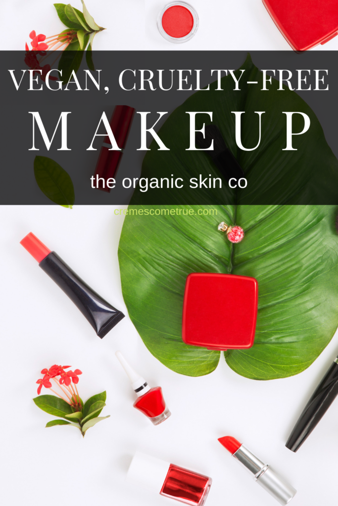 cruelty free vegan makeup the organic skin co #veganmakeup #crueltyfreemakeup